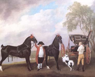 STUBBS, George The Prince of Wales' Phaeton (mk25) oil painting image